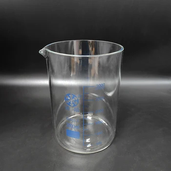 Чаша за вейпа в по-ниска форма с чучур, Капацитет 3000 мл, чаша Лаборатория